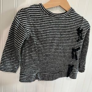Very soft long sleeve baby girl ZARA shirt!